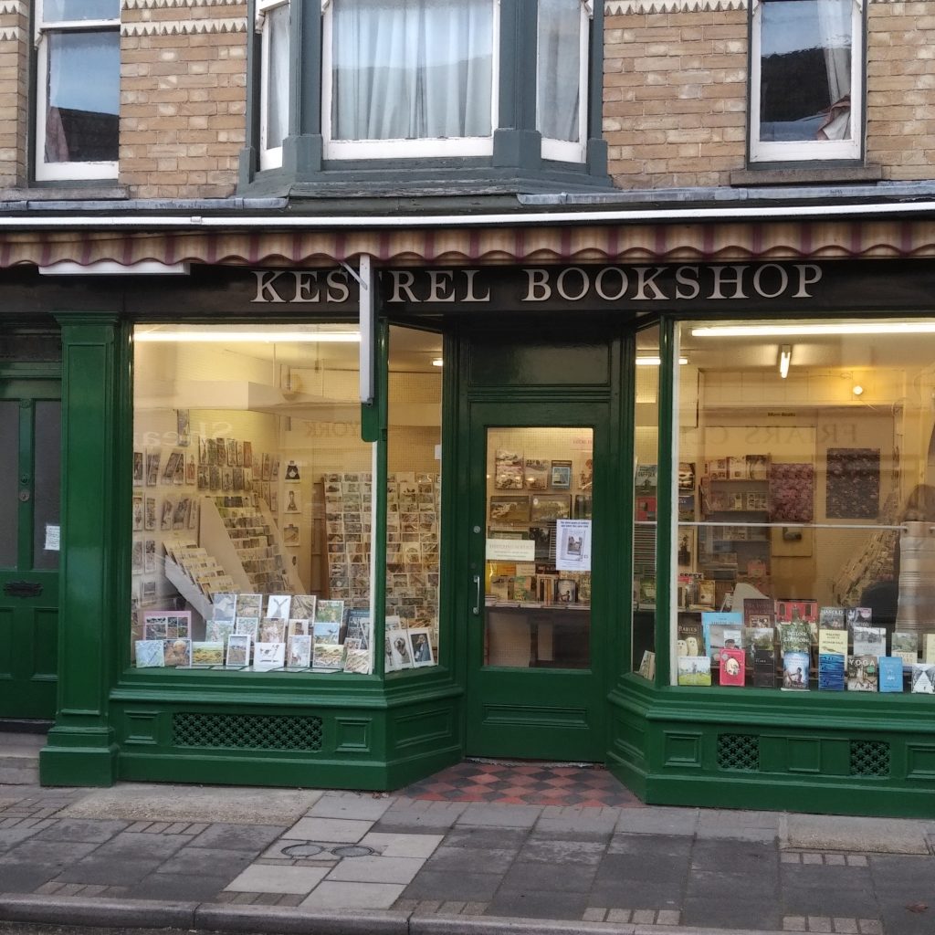 Kestrel Bookshop front | See and Do Sudbury